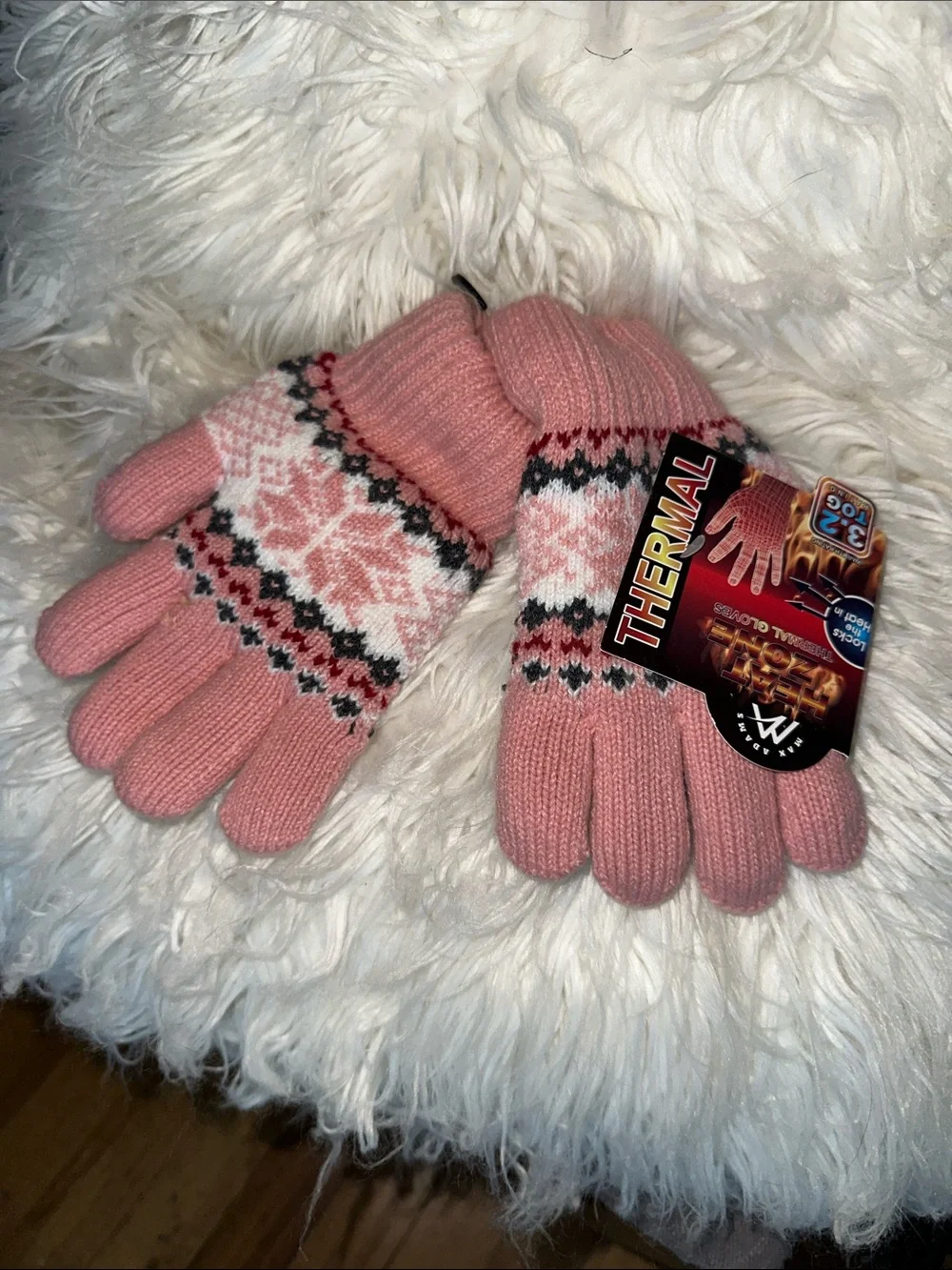 🫐3 for $25 deal- Pink insulated gloves Thermal Kids